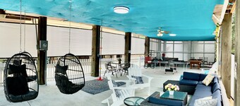 GaMe RoOm, LAKE, Sleep 10, Beach, Casino - Orange