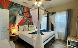 3 habitaciones, escritorio, tabla de planchar con plancha y wifi gratis 