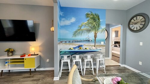 Blue Lake House, GamE RooM, Sleep 10, Beach, Casino