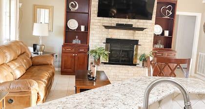 4- Bedroom Serenity: 8 Beds Your Peaceful Retreat: Television in Every Bedroom