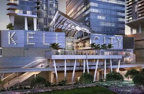 Experience the sleek, contemporary design of Kell City, featuring spacious balconies and terraces.