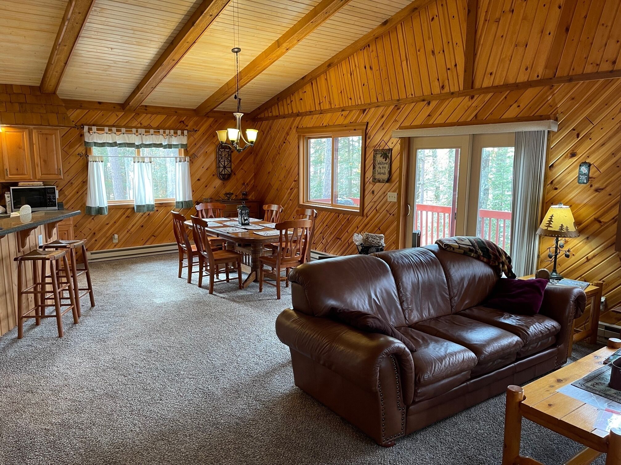 TV, fireplace, DVD player, books