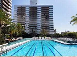 Alberca al aire libre 