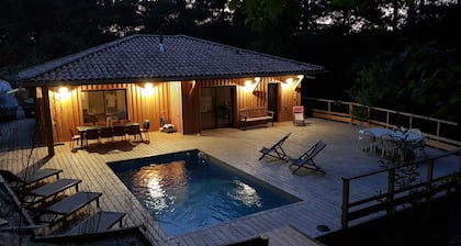 Villa â Biscarrosse Golf â 10 pers. - 5 bedrooms â 180 mÂČ - Private swimming pool