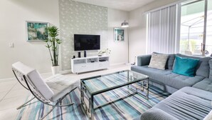 House, Multiple Beds (Vikram's Stylish Windsor at Westside ) | Living room - Vikram's Stylish Windsor at Westside Home (Kissimmee)