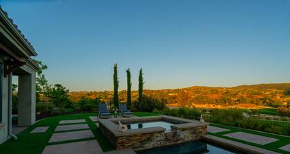 Mansion on De Portola with Vineyard and Mountain view