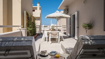 Ferienhaus, Mehrere Betten | Balkon