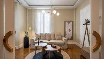 House, Multiple Beds | Living room