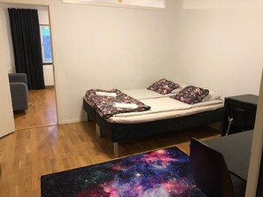 1 sovrum, gratis wi-fi och sängkläder