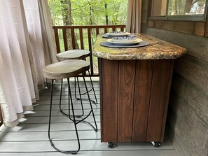 Opções para refeição ao ar livre