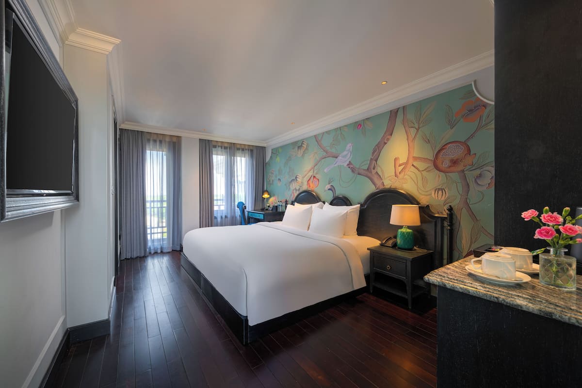 Deluxe Double or Twin Room, Balcony, Pool View | 1 bedroom, minibar, in-room safe, desk