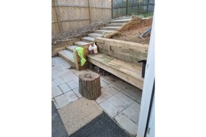 Terrace/patio - Large Basement 2 room Apartment, Totally private! (Owings Mills)