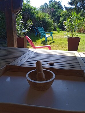 Terrace/patio - Bucolic cottage (Villebout)