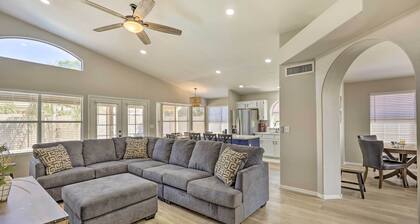 Patio + Fenced Yard: Family Retreat in Phoenix!