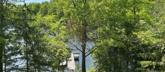 Lookout Point: Lakefront home with screen room & dock on beautiful Lake Holcombe