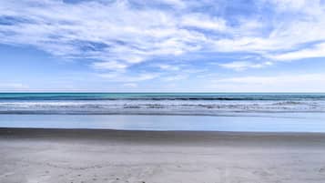 On the beach