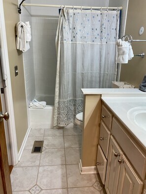 Bathroom - Spacious Family Home, 3 blocks to the ocean (Surfside Beach)