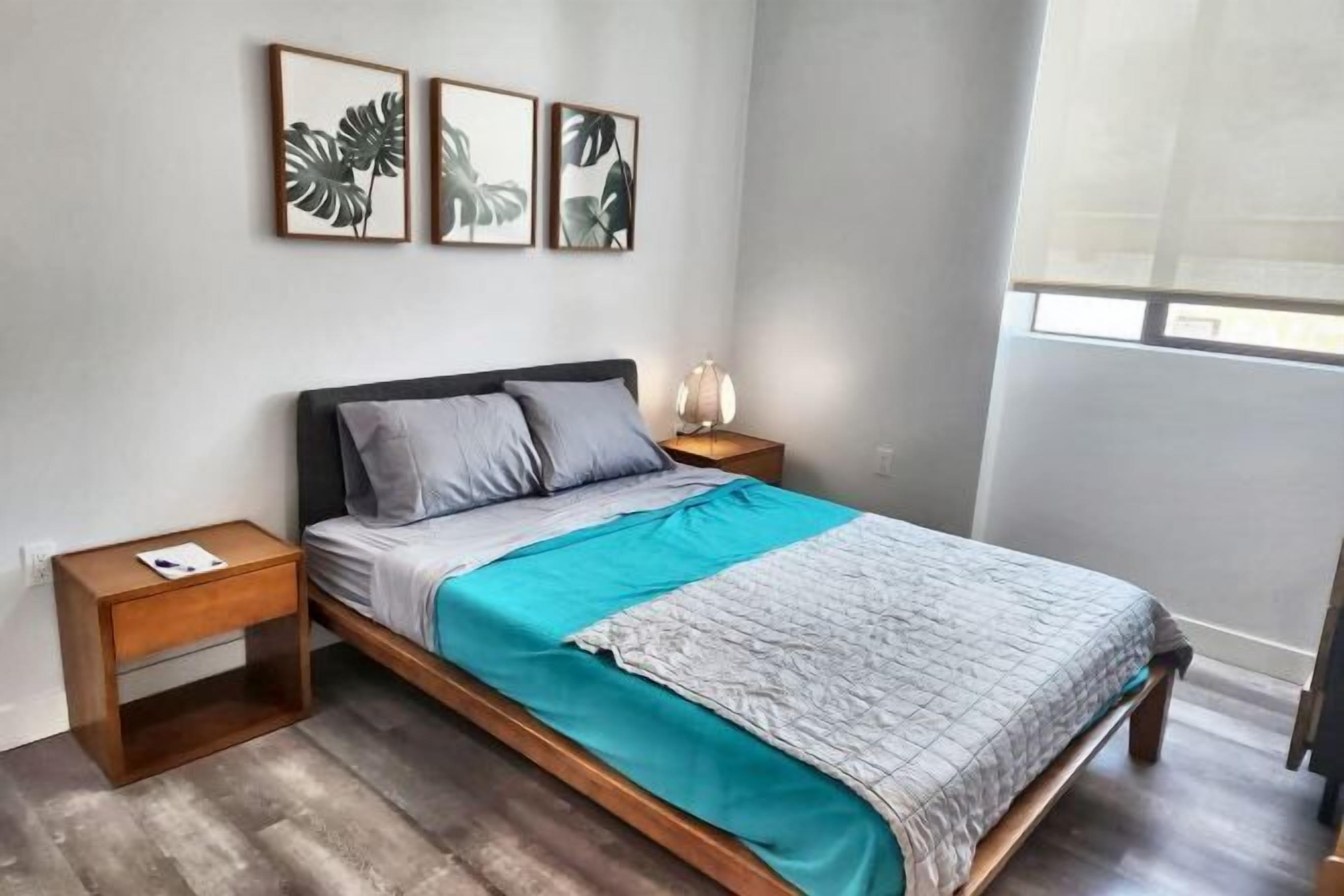 Premium bedding, individually decorated, individually furnished, desk