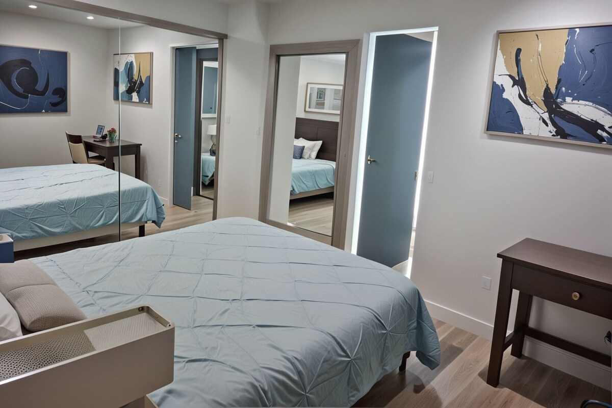 Ropa de cama de alta calidad y escritorio 