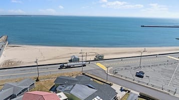 Vlak bij het strand, strandlakens
