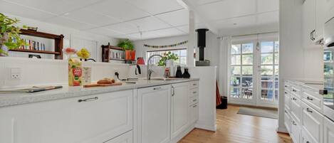 Fridge, stovetop, dishwasher