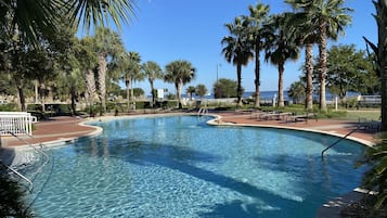 Indoor pool, outdoor pool