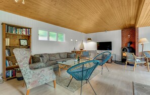 TV connectée, cheminée