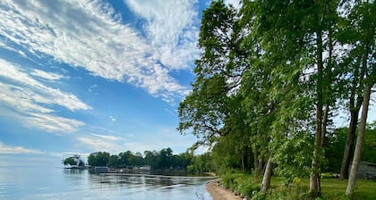 3BR Cabin on the Lake with Sandy Beach, Kayaks, Docks and Firepit