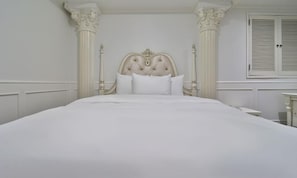 Chambre supérieure double | Décor unique, ameublement unique, accès au Wi-Fi (inclus)