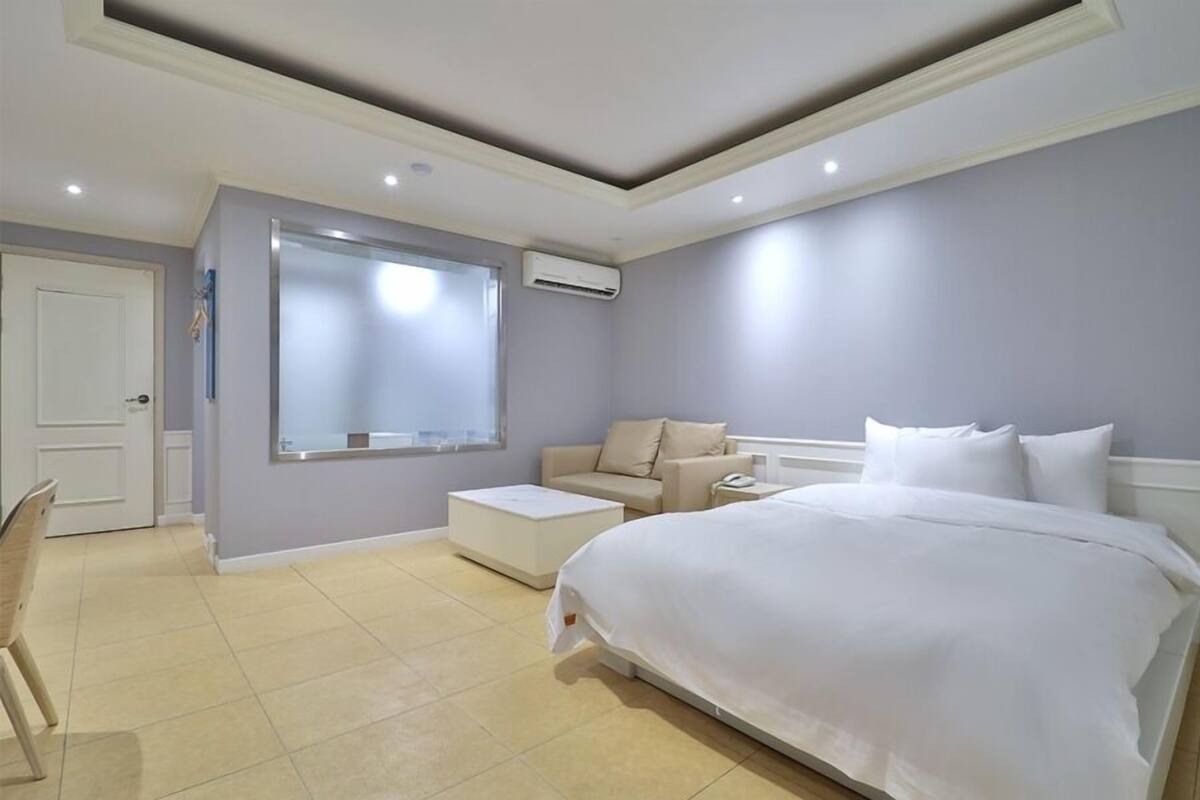 ห้องพรีเมียมดับเบิล | Wi-Fi ฟรี, ห้องพักตกแต่งอย่างมีเอกลักษณ์, ตกแต่งพิเศษโดยเฉพาะ