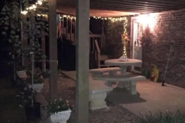 Private cozy hideaway on Rosecrest Patio.
