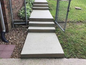 Enceinte de l’hébergement