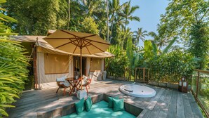 ルーム 浴槽 ((Private) Jungle Lodge - Adults) | 部屋からの景観