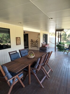 Restauration en plein air