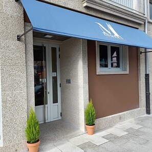 Façade de l’hébergement