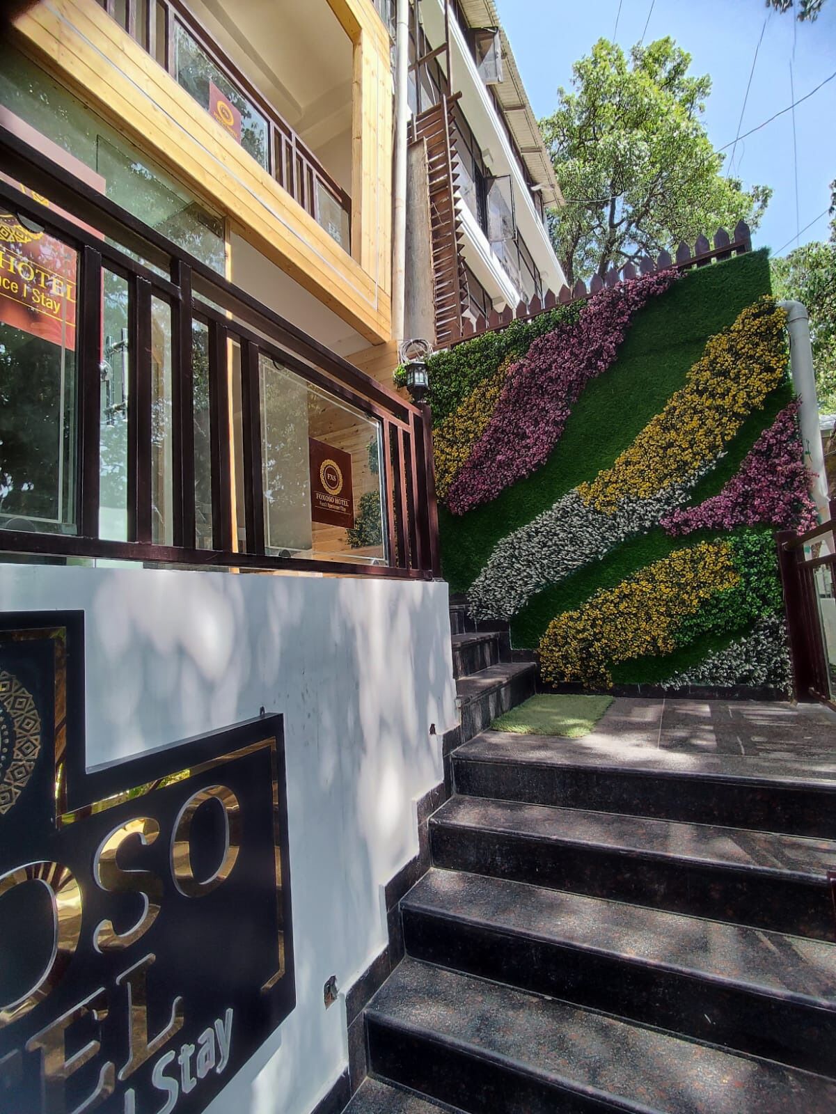 Lối vào nơi lưu trú