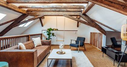 Großes Design Apartment|Innenstadt|Gruppe&Familie