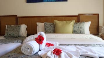 Family Triple Room | 2 bedrooms, premium bedding, memory foam beds, minibar