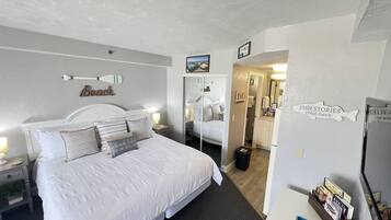 1 kamar tidur, setrika/meja setrika, Wi-Fi gratis, dan seprai linen