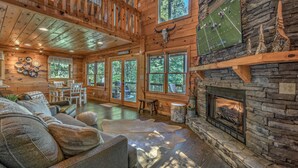 Ferienhaus, 3 Schlafzimmer | Wohnzimmer