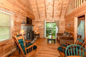 Cabin, 2 Bedrooms | Interior