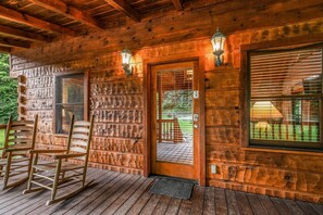 Cabane, 2 chambres | Terrasse/Patio
