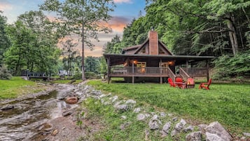 Ferienhütte, 2 Schlafzimmer | Außenbereich