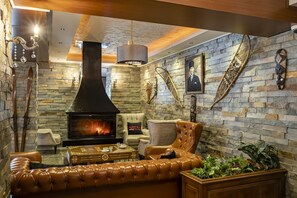 Sala de estar en el lobby