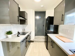 Maison Confort, salle de bains privée (Fairfield Terrace) | Cuisine privée