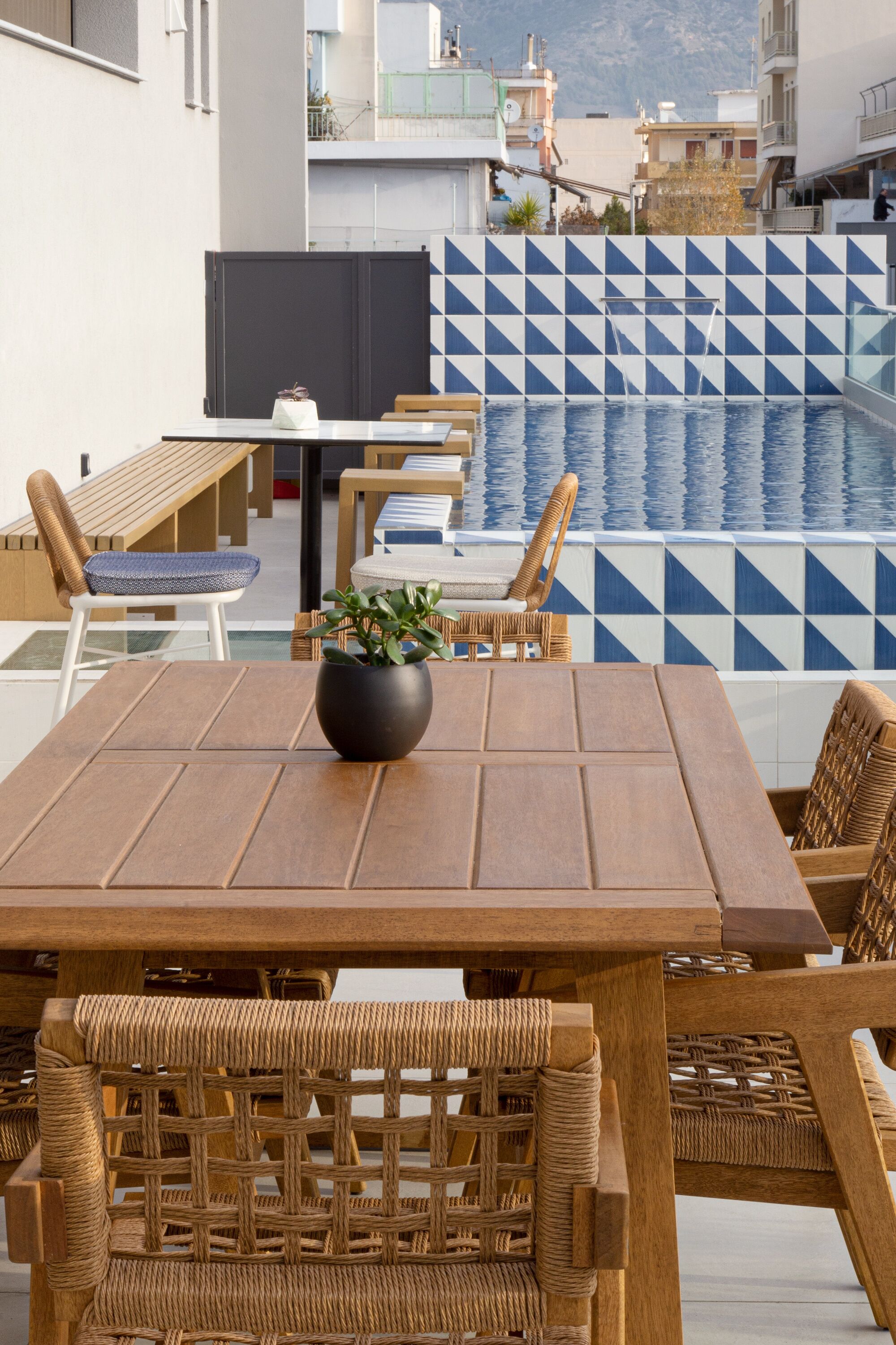 Rooftop terrace