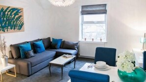 Apartment, Multiple Beds | Living area - Stylish 2-bed Penthouse Apartment in Harrogate (Harrogate)