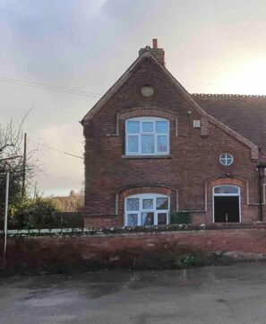 Exterior - Bodham headmasters House - black door (Holt)