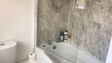 Shower, hair dryer