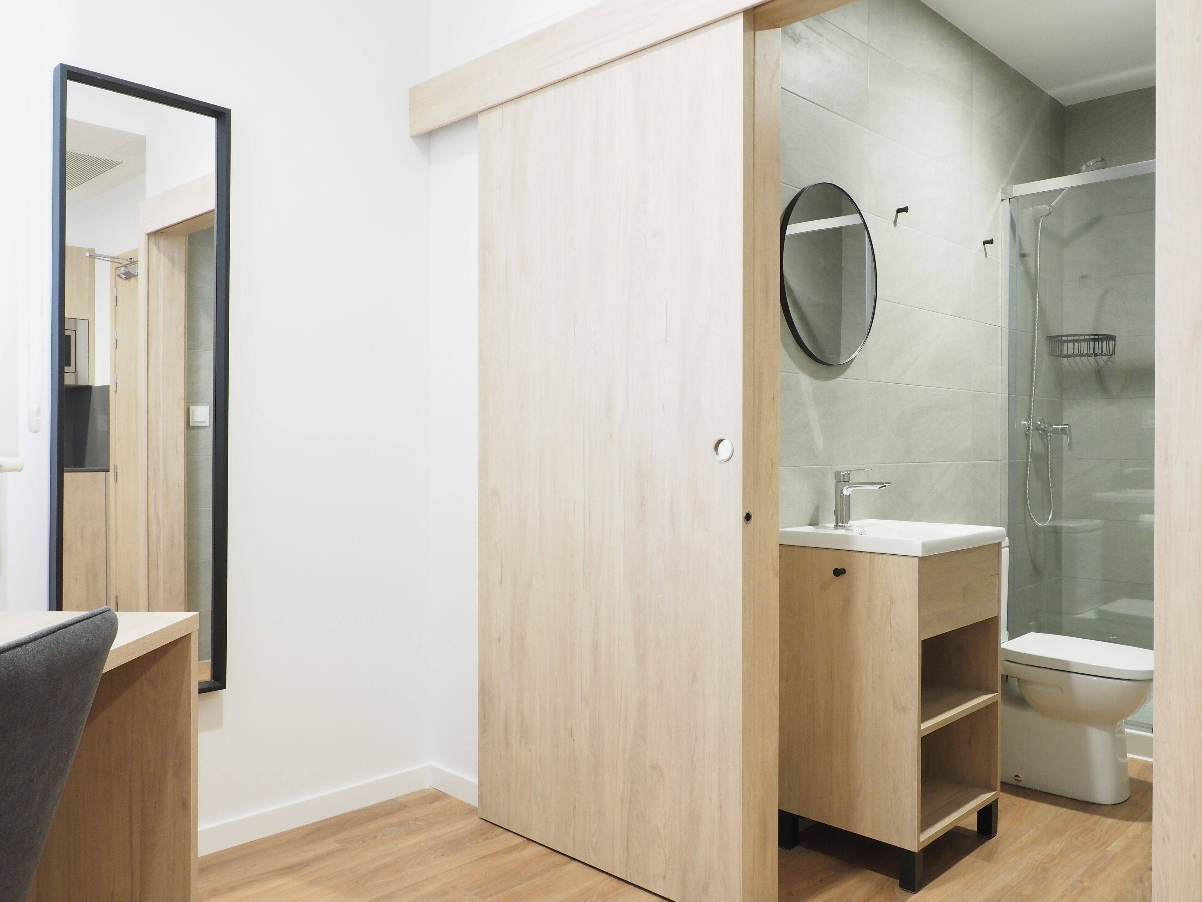 Standaard eenpersoonskamer | Badkamer